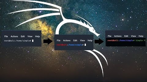 How to Change Kali Linux Terminal THEME and TEXT color | Ep. 2