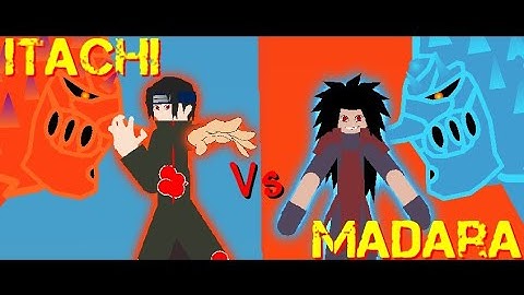 Madara vs itachi part 1 : Sticknodes animation!!