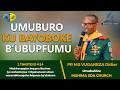 UMUNSI WA 12 UMUBURO KU BAYOBOKE B UBUPFUMU BY Pr MG VUGANEZA Didier MUHIMA SDA CHURCH