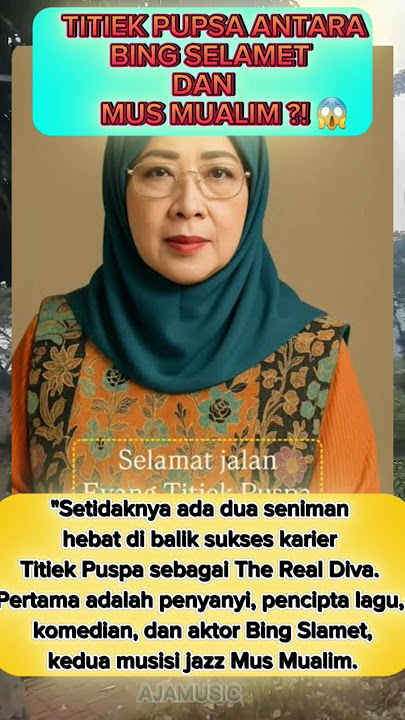 TITIEK PUSPA DIANTARA BING SLAMET DAN MUS MUALIM ?!😱#shorts #titiekpuspa #viralvideos