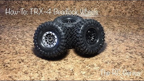 How-To: Beadlock Wheels for the Traxxas TRX-4 | The RC Genius