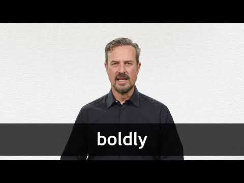 Video: Cum se pronunță cu îndrăzneală?