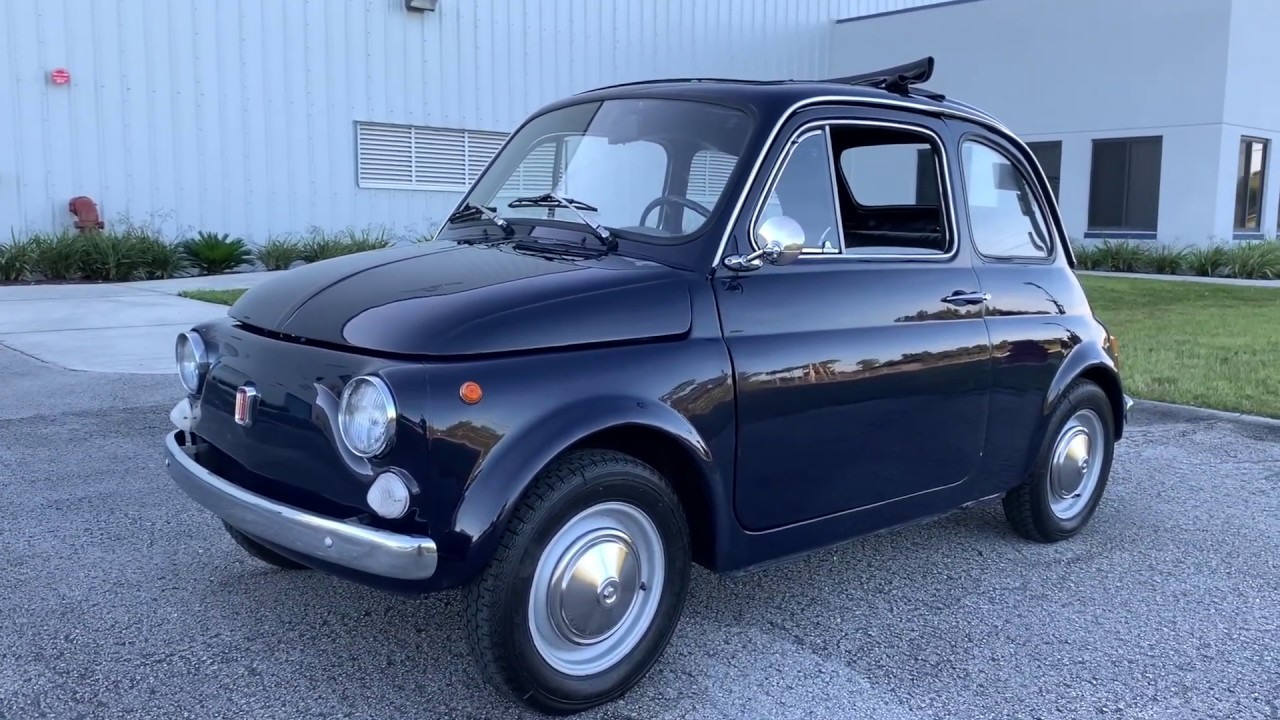 1970 Fiat 500 Ragtop! FOR SALE YouTube