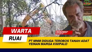 PT MNM DIDUGA TEROBOS TANAH ADAT YEINAN MARGA KWIPALO