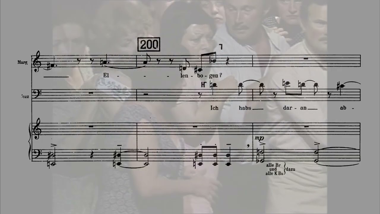 Alban Berg: Wozzeck [Acto III] (Grundheber, Behrens, Zednik