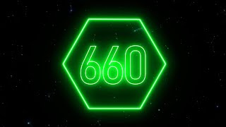 Green sota neon timer 660 seconds (countdown)