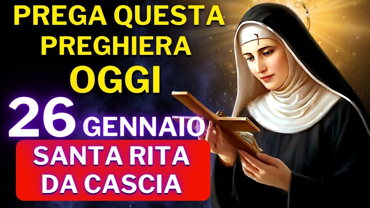 PREGHIERA A SANTA RITA PER UN MIRACOLO IMPOSSIBILE – ASCOLTA UNA VOLTA E RICEVI LA TUA GRAZIA OGGI