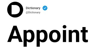 Famous Appoint Meaning In English Wealth