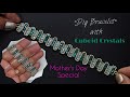 Mother&#39;s Day Bracelet/Choker/Beaded Crystal Belt/Jewellery making easy tutorial/Diy