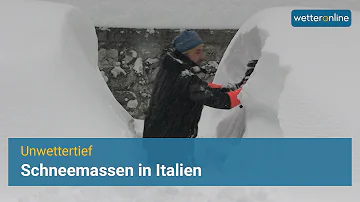 Wo ist es am wärmsten in Italien?
