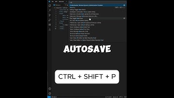Enable Auto Save in VS Code ✨ (Stop Losing Code!) | #vscode #shorts