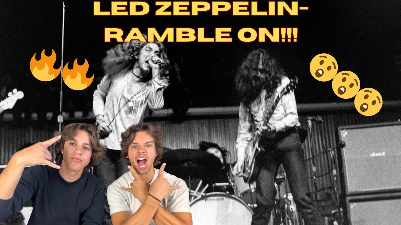 IS IT PLAYLIST WORTHY??| Twins React To Led Zeppelin- Ramble On!!