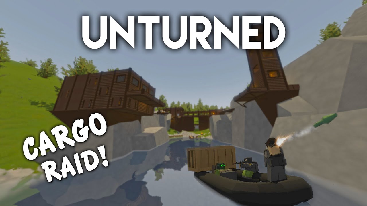 Unturned Cargo Raid! (Roleplay Survival) YouTube