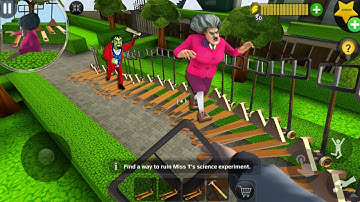 Scary Teacher 3D ( Mod menu) - Troll miss T every day   , gameplay android/ ios