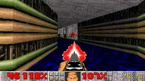 [fps|1994] DooM 2 - Hell on Earth: MAP 02 "Underhalls" (no source-port!)