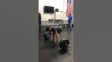 225lb Pendlay Row