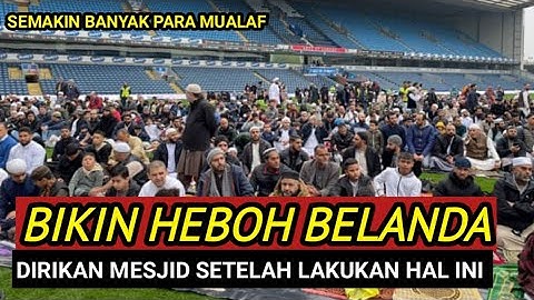 GEMPAR GEREJA ~ Nourdeen Wildeman, Mualaf Yang Membangunkan Mesjid Di Belanda?
