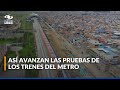 Así es uno de los recorridos en el metro de Bogotá, que hizo primera prueba con pasajeros