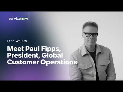 Meet Paul Fipps, President, Global Customer Operations