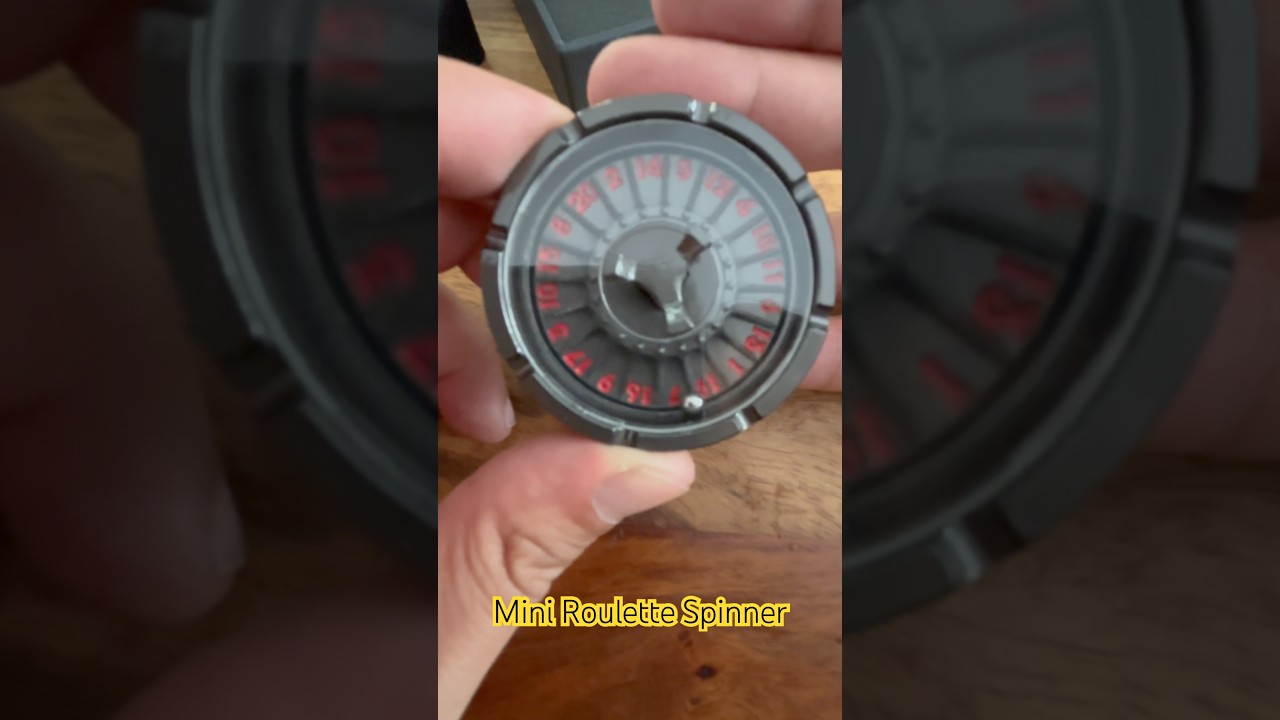 Mira Looking very cheap :/ Mini Roulette #mini #roulette #spinner #satisfying #edc #fidget #fidgettoys en YouTube Mira Looking very cheap :/ Mini Roulette #mini #roulette #spinner #satisfying #edc #fidget #fidgettoys en YouTube