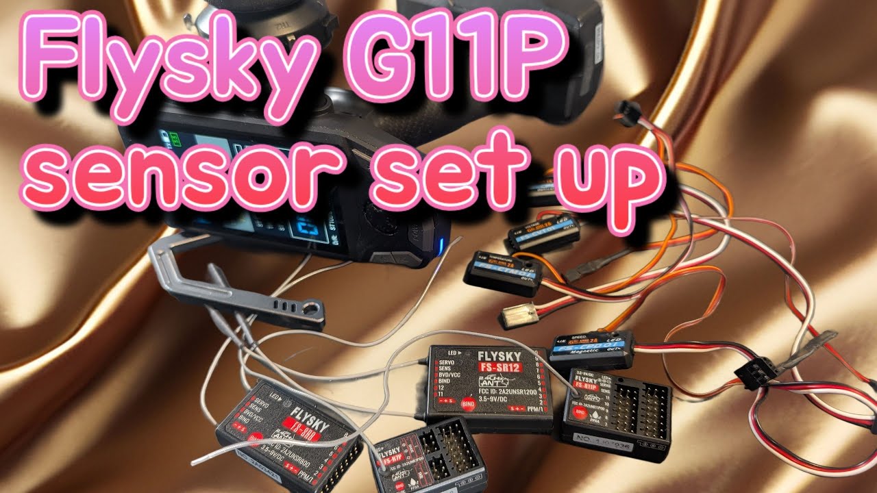 FLYSKY G11P Sensor setup