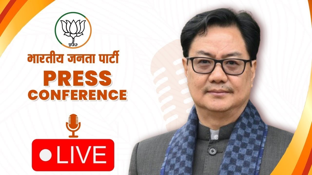 LIVE: Kiren Rijiju Slams Congress Over AI Summit Protest, Praises PM Modi’s Global Leadership