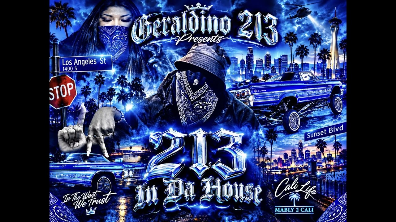 G-Loc 213 feat Lady Loca - 213 In Da House (West Coast Gangsta