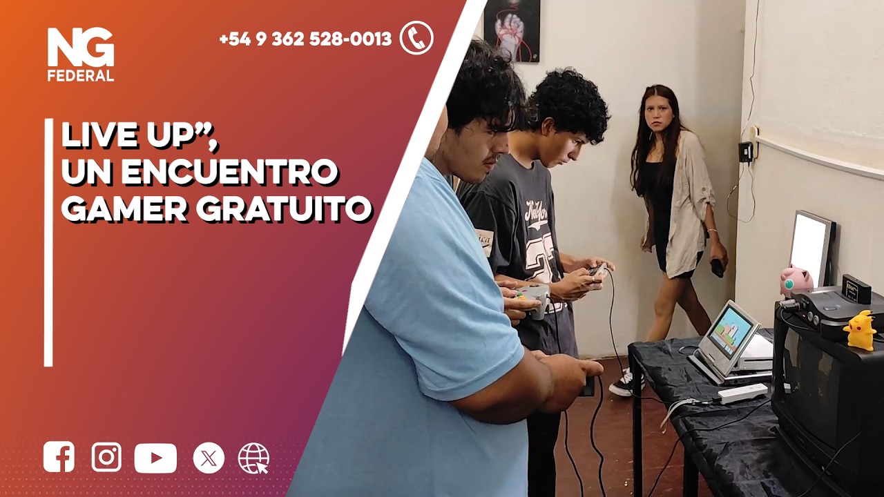 NGFEDERAL - LIVE UP”, UN ENCUENTRO GAMER GRATUITO - CHACO