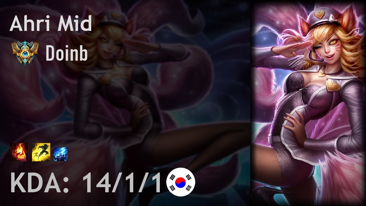 Ahri Mid vs Viktor - Doinb - KR Challenger Patch 6.21