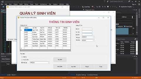 Quản lý sinh viên (C# Winform + SQL Sever)