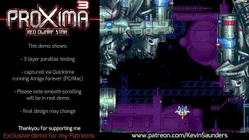 ProXima3 - 3 layer Parallax Scroll Test