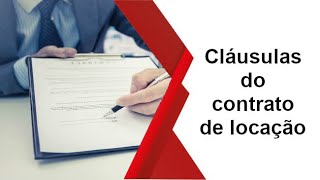 Cláusulas Do Contrato De Locação