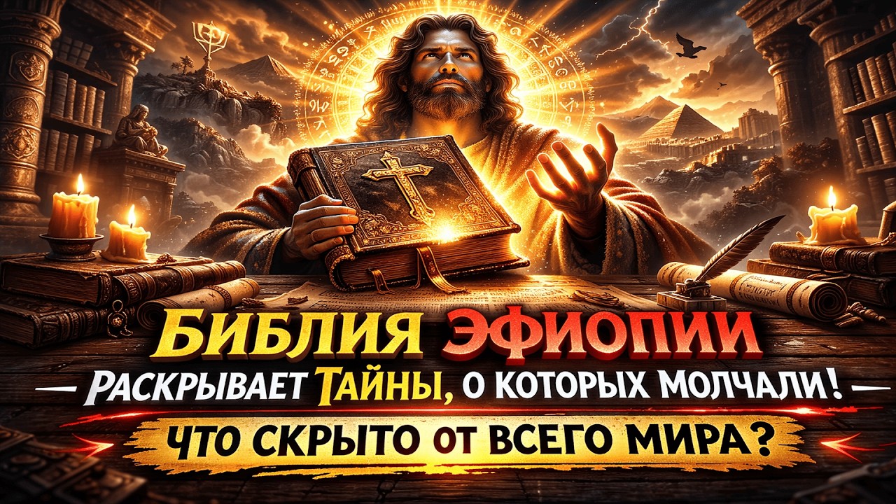Что скрывает БИБЛИЯ? Эфиопские тексты о жизни Иисуса ШОКИРУЮТ!☦Правда об Иисусе из Эфиопской Библии☦