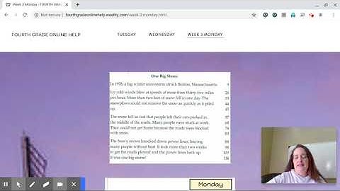 Distance Learning: Week 3 Fluency