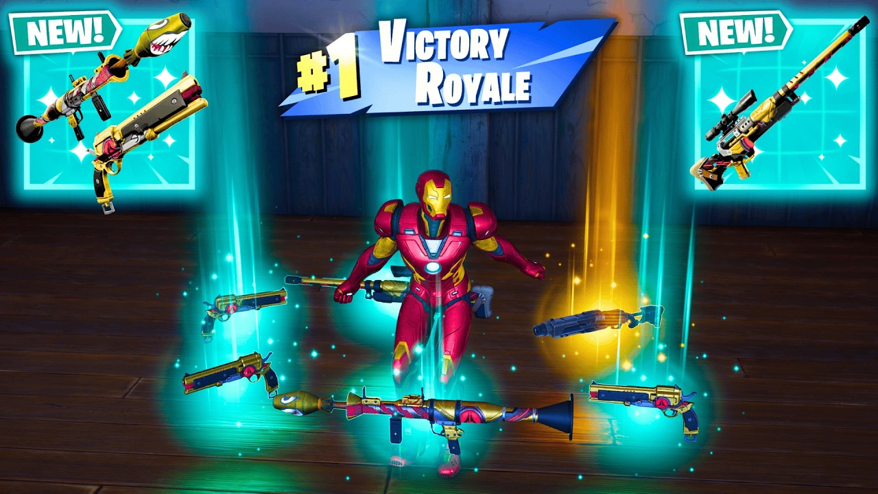 ALL NEW EXOTIC GUNS IN FORTNITE (NEW! Fortnite Chapter 7 Season 2