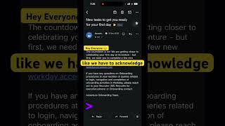 Accenture Onboarding Dashboard Email:- Workday Account & tasks #shorts #ytshorts #viralshorts