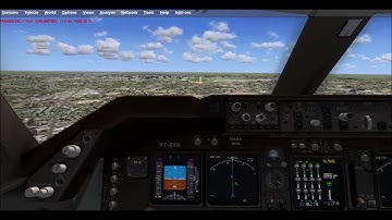 [P3D]-PMDG 747V3 landing