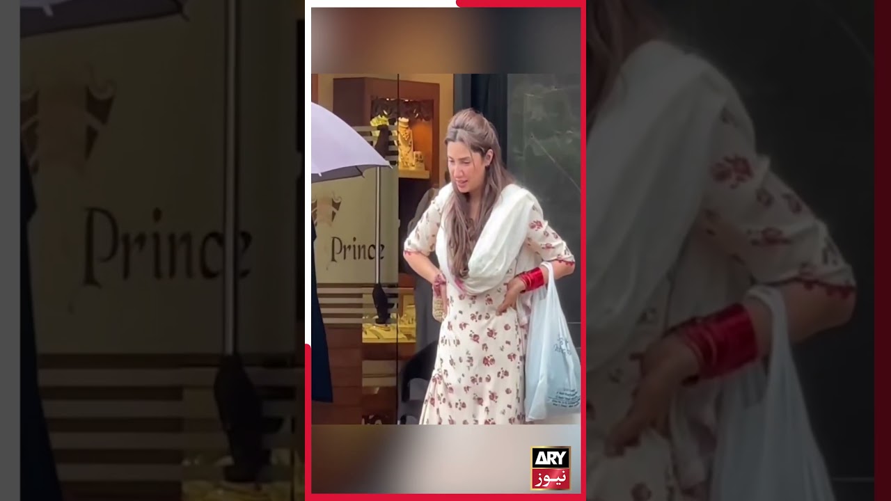 Mahira Khan spotted bargaining in a Karachi market, video goes viral #mahirakhan #karachi #market