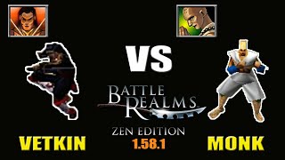 VETKIN vs MONK - Battle Realms ZE 1.58.1 screenshot 3