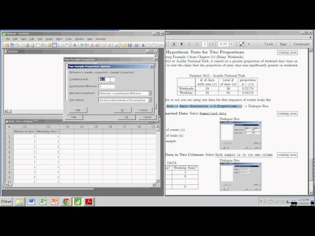 Easily Learn how to calculate Sample Size using Minitab 