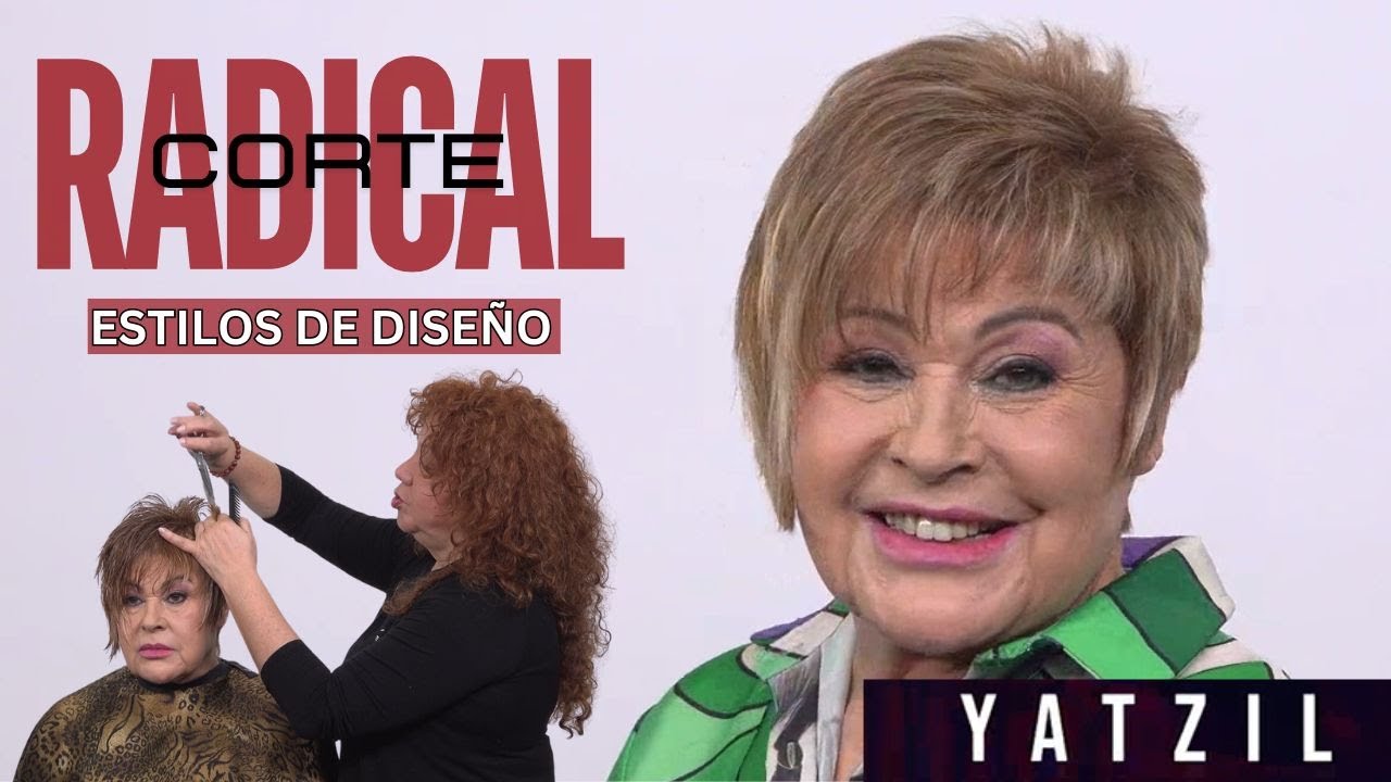 ¡Así creas un corte moderno y RADICAL con tijeras para degrafilar! ✂️ | Curso de peluquería