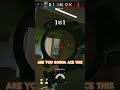 1vs5 ace clutch against possible cheater #shorts