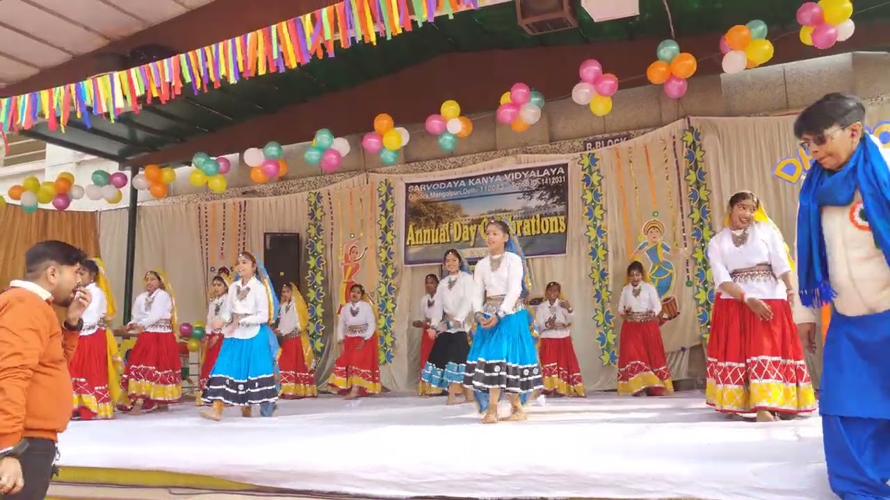 Dance prepared by Me n My students SKV O BLOCK Mangolpuri