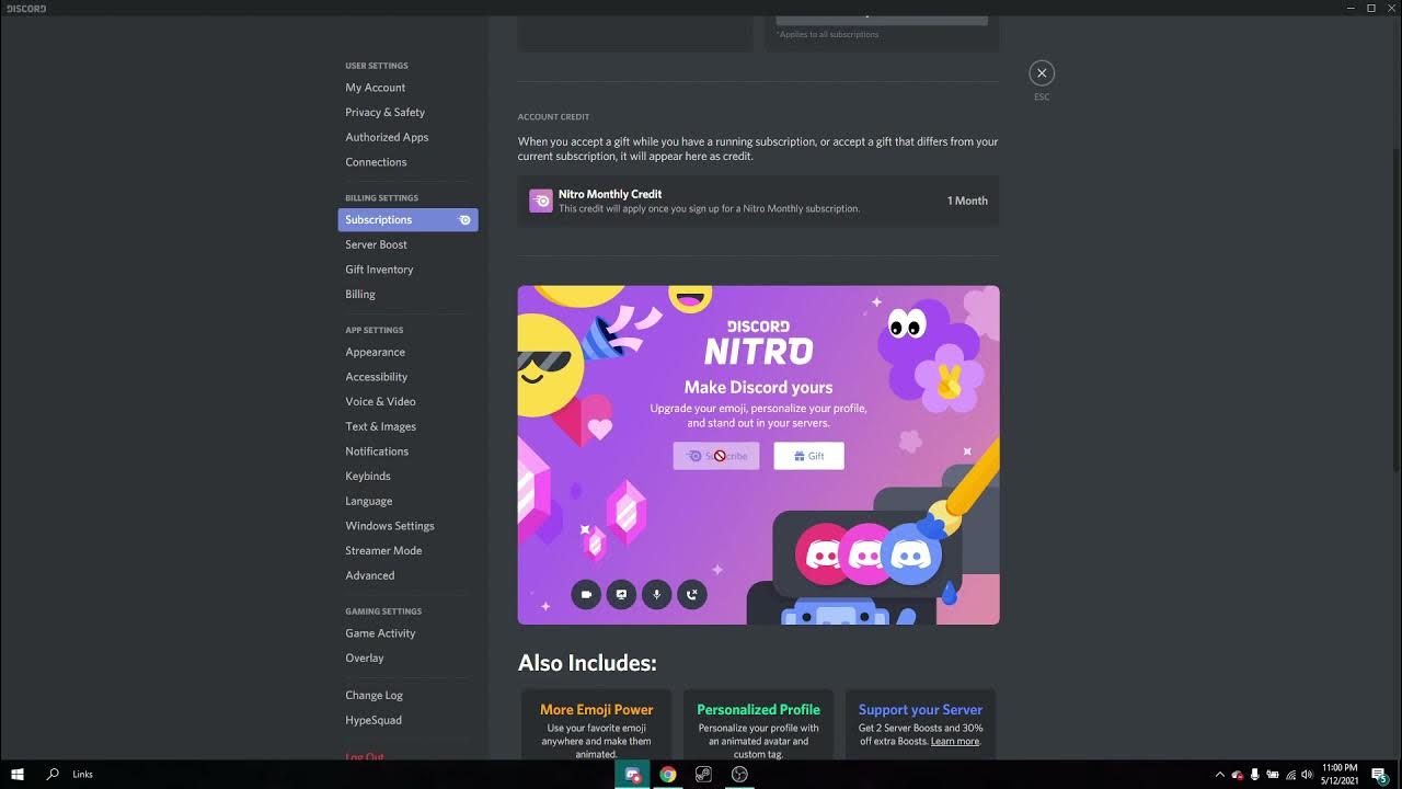 How to redeem your discord nitro credit! YouTube
