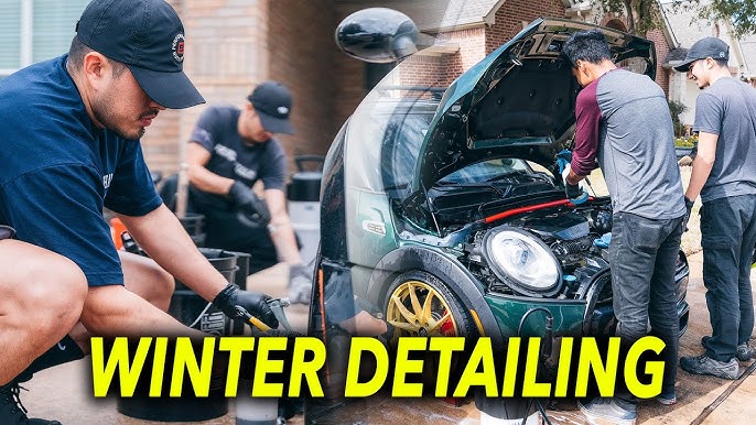 FULL DAY DETAILING FOR 6 HOURS AS A MOBILE CAR DETAILER IN THE WINTER 