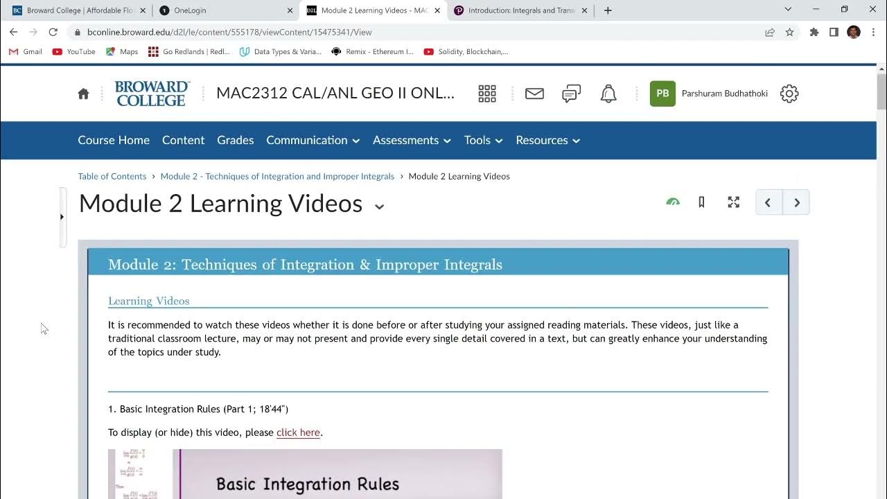 MAC 2312: Week 6 - YouTube