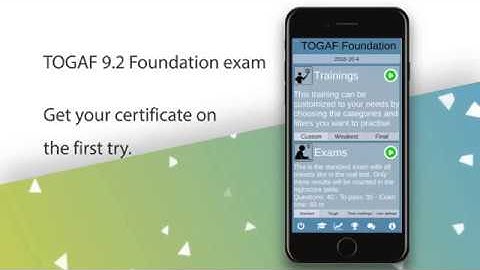 TOGAF 9.1/9.2 Foundation Exam Trainer