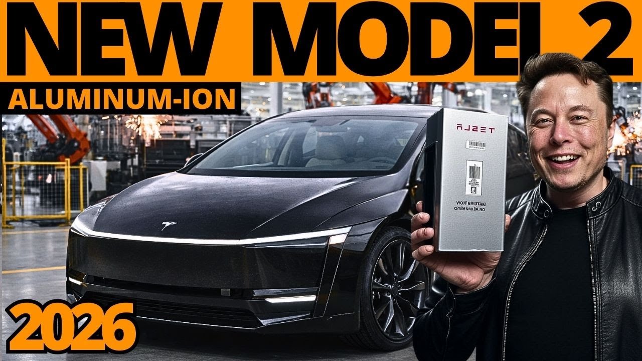 IT’S HERE: Tesla’s Aluminum-Ion Battery — 9-Minute Full Charge for the $20–25K Model 2