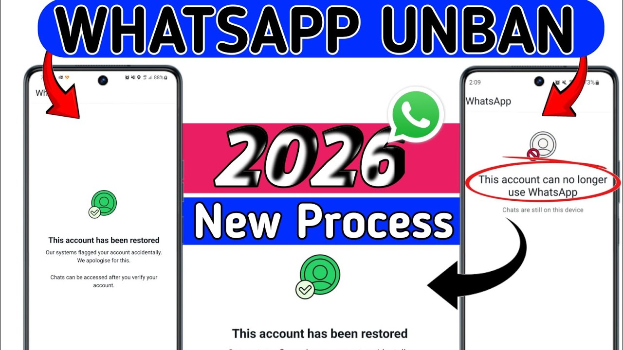 This account cannot be longer use WhatsApp new solution 2026 | Whatsapp Ban New process 100% Working