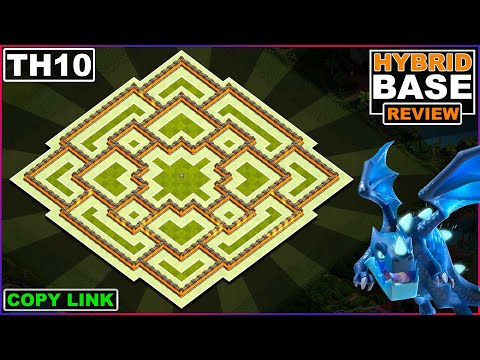 Video NEW BEST!! TH10 base 2022 Copy Link! COC Town Hall 10... - youtube
